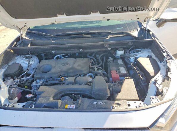 2T3P1RFV7PC370811 2023 TOYOTA LE White Widok komory silnika