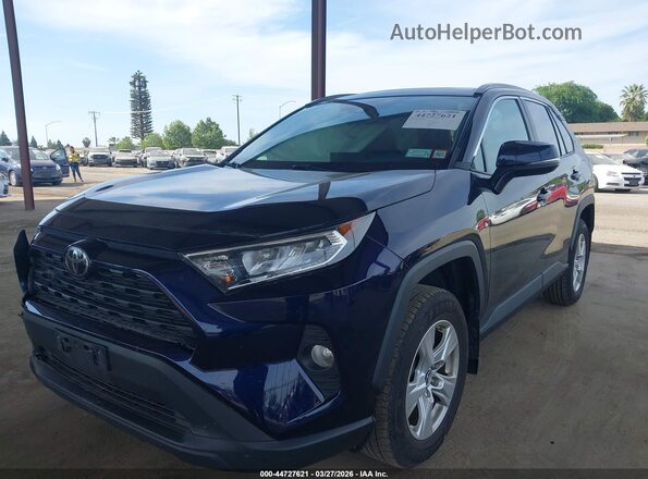 2T3P1RFV8KC054312 2019 TOYOTA LE Navy Передня ліва чверть