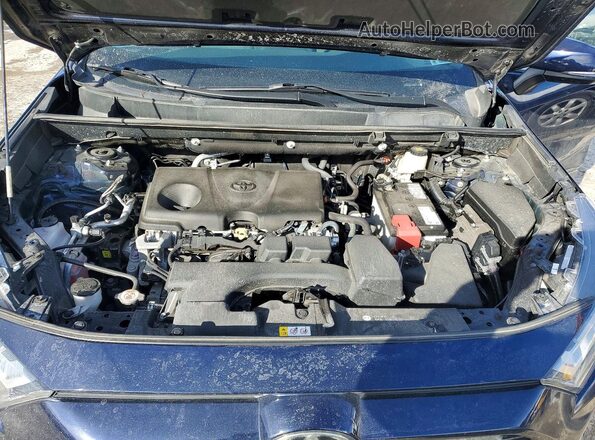 2T3P1RFV9NW282788 2022 TOYOTA LE Синий Вид подкапотного пространства