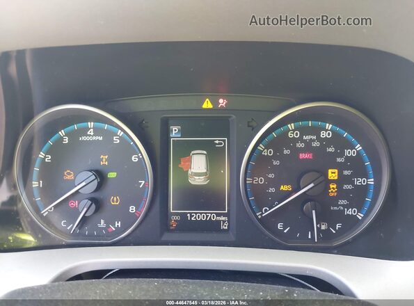 2T3RFREV1JW696654 2018 TOYOTA RAV4 Gray Vista de los asientos traseros
