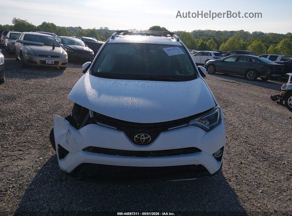 2T3RFREV6JW730071 2018 TOYOTA LE White Вид щитка приладів