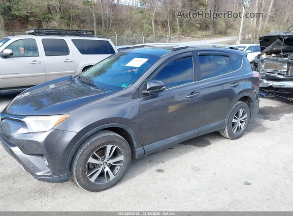 2T3RFREV9GW474548 2016 TOYOTA LE Gray Առջևի ձախ երեք քառորդ տեսարան