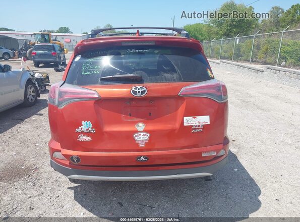 2T3RFREV9GW495674 2016 TOYOTA LE Orange 