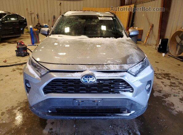 2T3RWRFV8MW118165 2021 TOYOTA RAV4 Silver Vista frontal