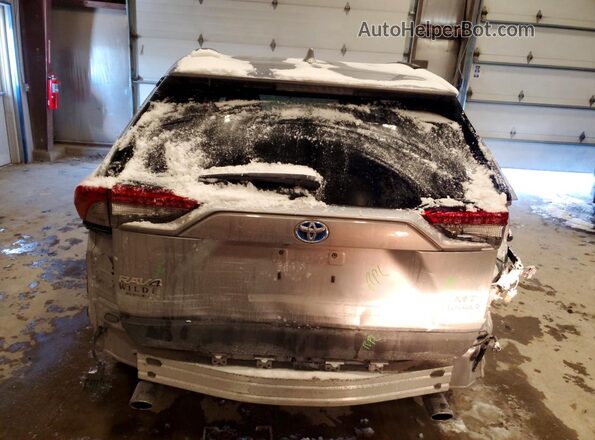2T3RWRFV8MW118165 2021 TOYOTA RAV4 Silver Vista trasera