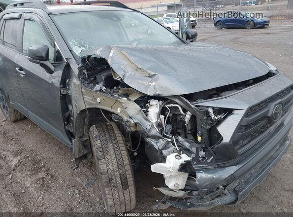 2T3S1RFV3MW148643 2021 TOYOTA RAV4 Gray Դիմացի տեսք