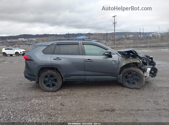 2T3S1RFV3MW148643 2021 TOYOTA RAV4 Gray Սալոնի հետևի տեսք