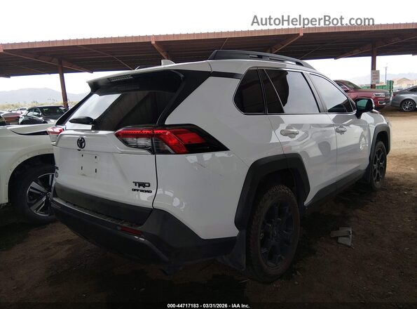 2T3S1RFV3MW180525 2021 TOYOTA RAV4 White Հետևի աջ