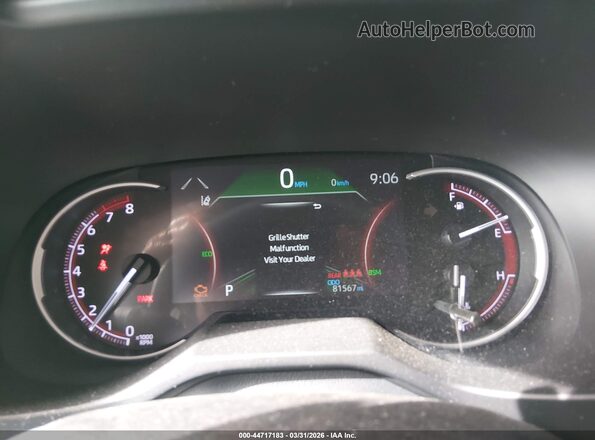2T3S1RFV3MW180525 2021 TOYOTA RAV4 White Հետևի նստատեղերի տեսք