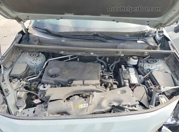 2T3S1RFV4MW151812 2021 TOYOTA RAV4 Green ძრავის განყოფილების ხედი