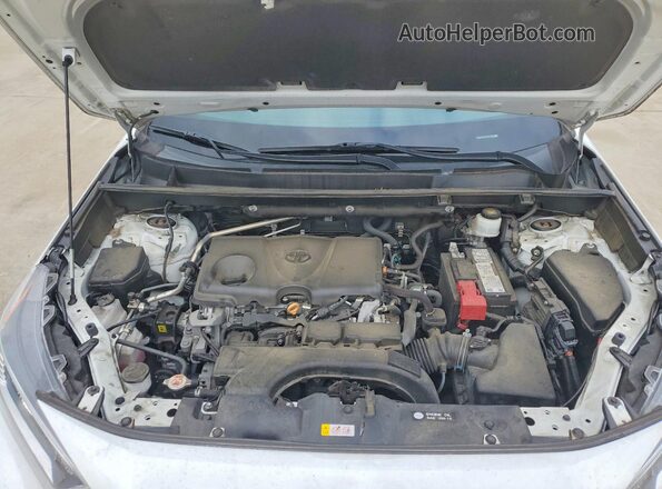2T3S1RFV5MW179148 2021 TOYOTA RAV4 White Սալոնի հետևի տեսք