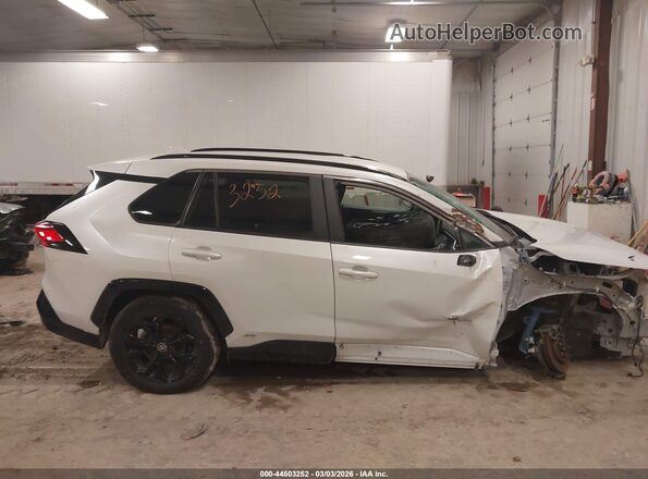 2T3T6RFV2RW069204 2024 TOYOTA RAV4 HYBRID White Vista interior trasera