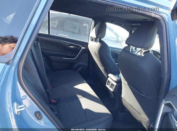 2T3T6RFV7NW033826 2022 TOYOTA RAV4 HYBRID Blue Vista de la etiqueta del VIN