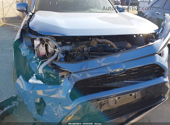 2T3T6RFV7NW033826 2022 TOYOTA RAV4 HYBRID Blue Vista frontal