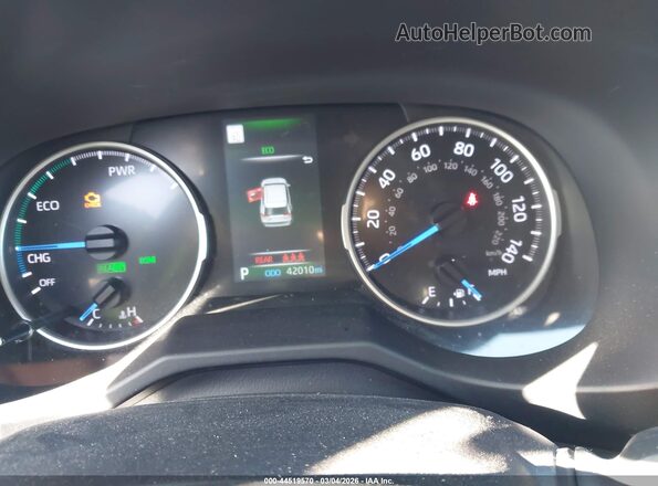 2T3T6RFV7NW033826 2022 TOYOTA RAV4 HYBRID Blue Vista de los asientos traseros