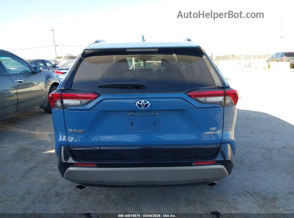 2T3T6RFV7NW033826 2022 TOYOTA RAV4 HYBRID Blue 