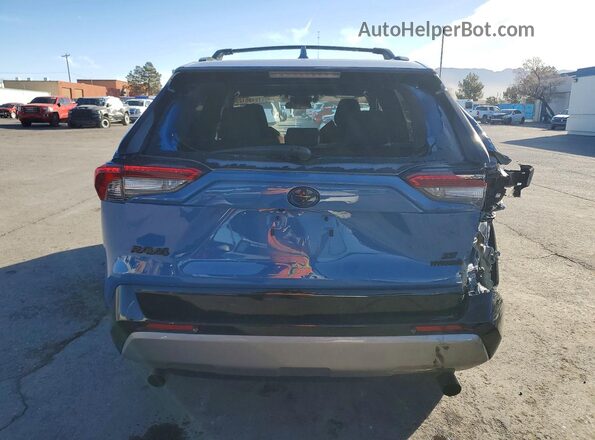 2T3T6RFV8RW077730 2024 TOYOTA RAV4 Blue უკანა ხედი