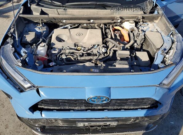 2T3T6RFV8RW077730 2024 TOYOTA RAV4 Blue ძრავის განყოფილების ხედი