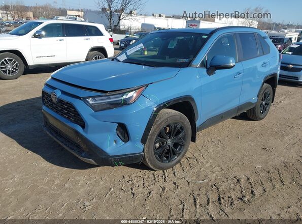 2T3T6RFVXRW057320 2024 TOYOTA RAV4 HYBRID Blue Передня ліва чверть