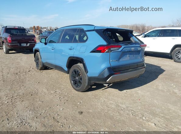 2T3T6RFVXRW057320 2024 TOYOTA RAV4 HYBRID Blue Задня ліва чверть
