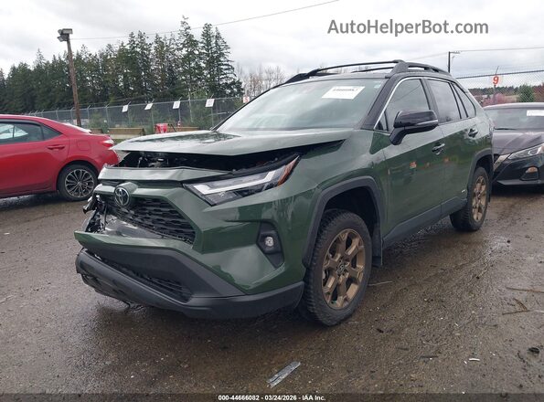 2T3UWRFV0SW253504 2025 TOYOTA RAV4 HYBRID Green Front left