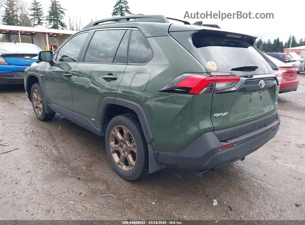 2T3UWRFV0SW253504 2025 TOYOTA RAV4 HYBRID Green Rear left