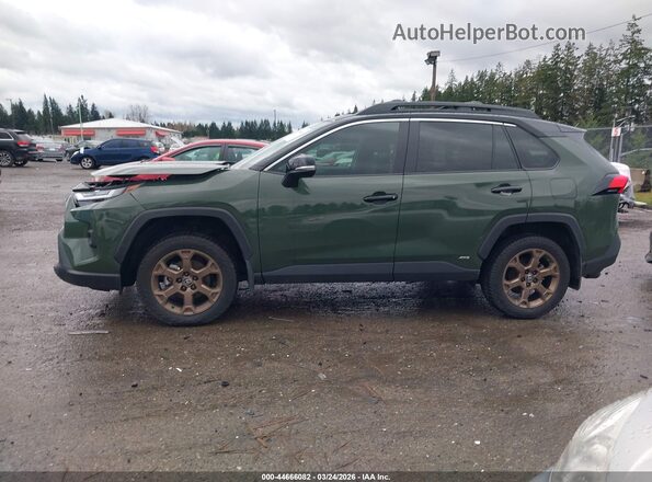 2T3UWRFV0SW253504 2025 TOYOTA RAV4 HYBRID Green 360 interior view
