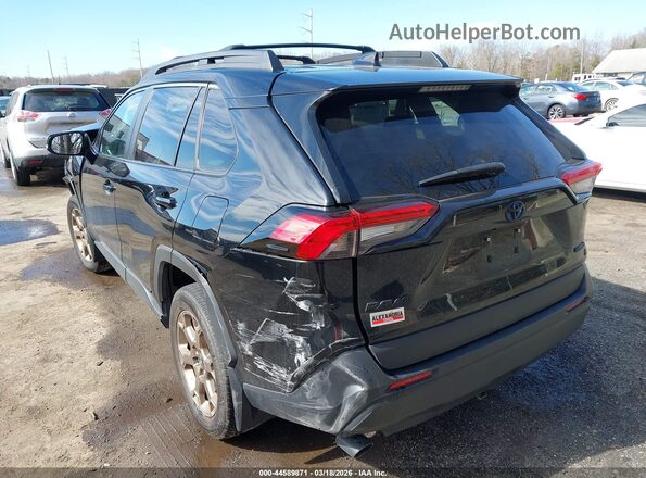 2T3UWRFV2RW195244 2024 TOYOTA RAV4 HYBRID Black უკანა მარცხენა
