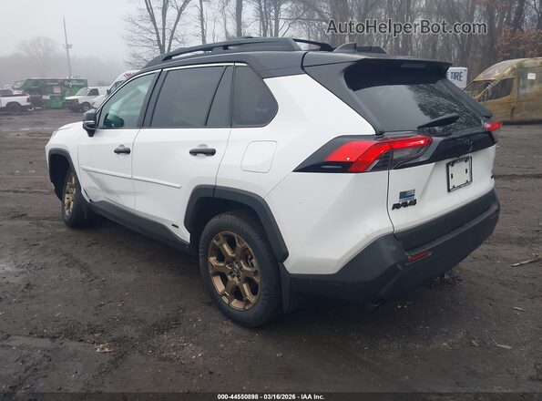 2T3UWRFV4RW191776 2024 TOYOTA RAV4 HYBRID Белый Задняя левая четверть