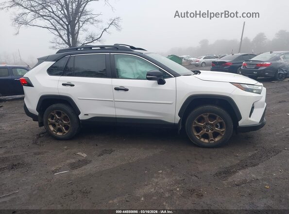 2T3UWRFV4RW191776 2024 TOYOTA RAV4 HYBRID Белый Вид задней части салона