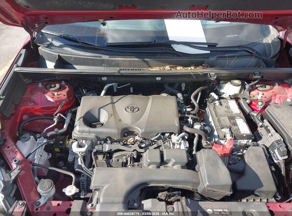 2T3W1RFV0NW192666 2022 TOYOTA LE Red Հետևի տեսք