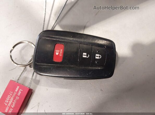 2T3W1RFV4LC051338 2020 TOYOTA LE Black Vista del salpicadero