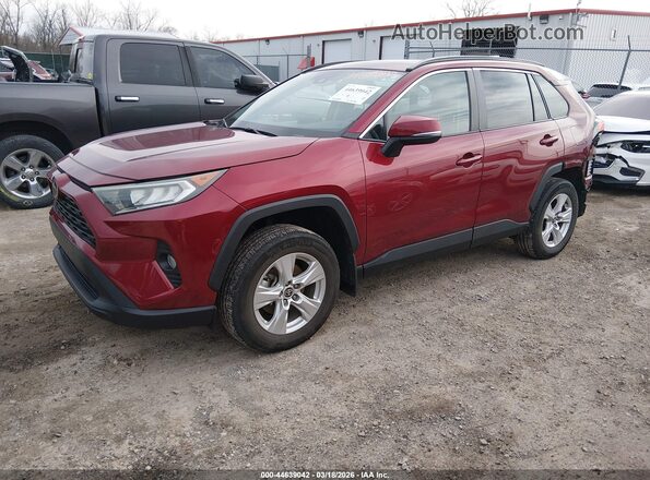 2T3W1RFV6MW158911 2021 TOYOTA LE Maroon Передня ліва чверть