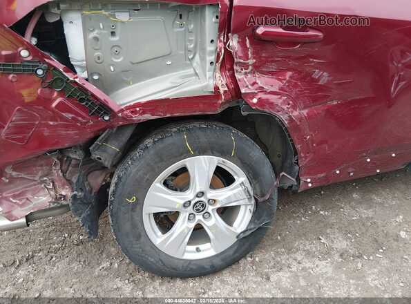 2T3W1RFV6MW158911 2021 TOYOTA LE Maroon 