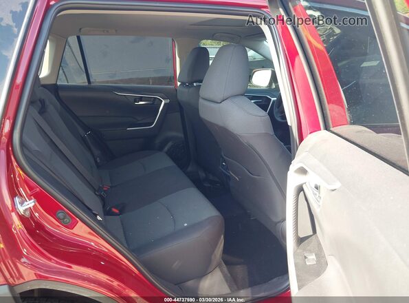 2T3W1RFV7SW390320 2025 TOYOTA LE Red Vista de la etiqueta del VIN