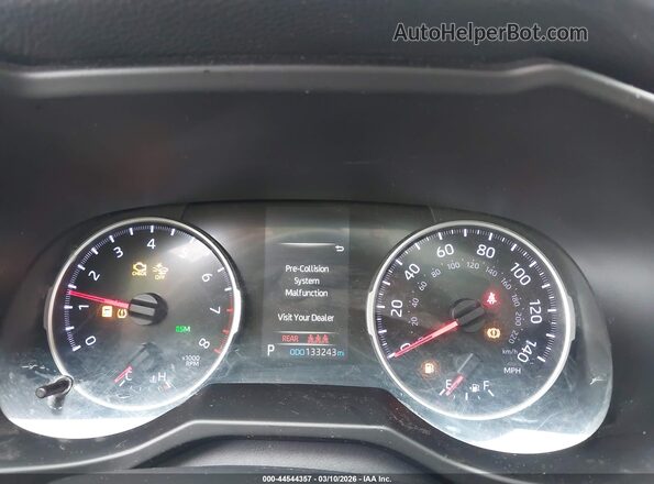 2T3W1RFV8KW013043 2019 TOYOTA LE White Widok tylnych siedzeń