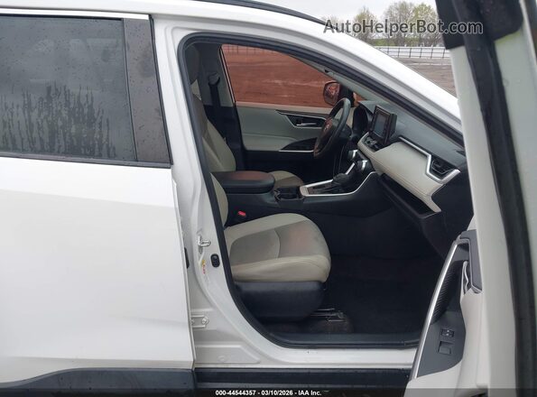2T3W1RFV8KW013043 2019 TOYOTA LE White Widok wnętrza z przodu