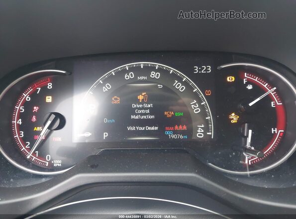 2T3W1RFV8RW326619 2024 TOYOTA LE Gray Widok tylnych siedzeń