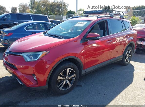 2T3WFREV1GW281541 2016 TOYOTA LE Red Передня ліва чверть