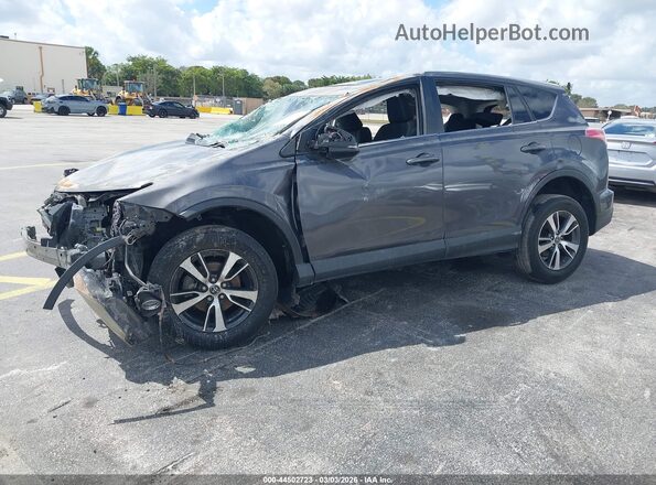 2T3WFREV6JW479376 2018 TOYOTA LE Gray Передня ліва чверть