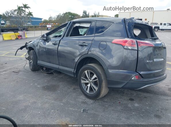 2T3WFREV6JW479376 2018 TOYOTA LE Gray Задня ліва чверть