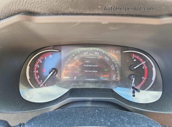 2T3Y1RFV1KC010754 2019 TOYOTA LIMITED Red 