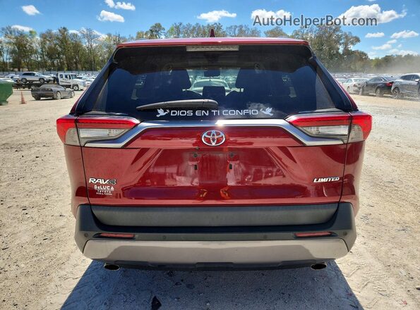 2T3Y1RFV1KC010754 2019 TOYOTA LIMITED Red 
