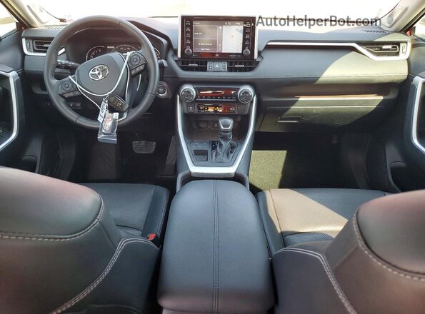 2T3Y1RFVXMW157365 2021 TOYOTA RAV4 Red Vista del salpicadero