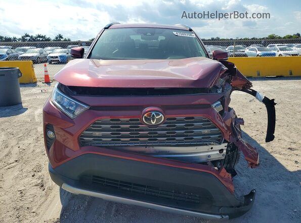 2T3Y1RFVXMW157365 2021 TOYOTA RAV4 Red Vista frontal