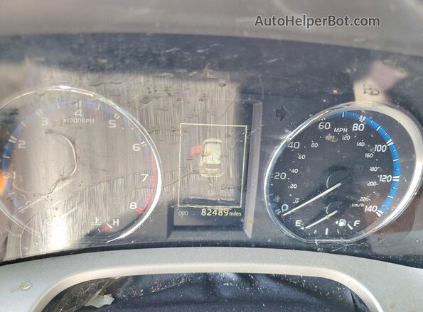 2T3YFREV9JW463696 2018 TOYOTA LIMITED Black ხელსაწყოთა პანელის ხედი