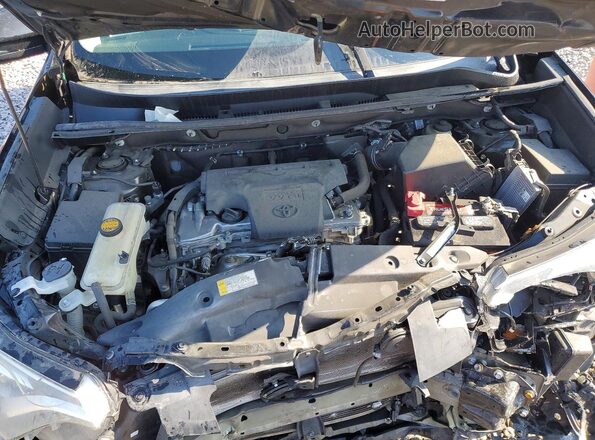 2T3YFREV9JW463696 2018 TOYOTA LIMITED Black ძრავის განყოფილების ხედი