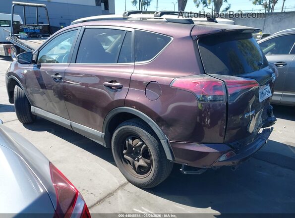 2T3ZFREV0HW347575 2017 TOYOTA LE Purple Задня ліва чверть