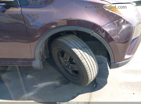 2T3ZFREV0HW347575 2017 TOYOTA LE Purple Вид щитка приладів