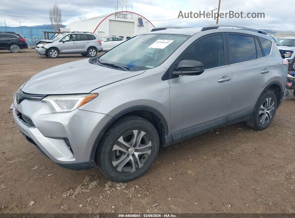 2T3ZFREV6HW339870 2017 TOYOTA LE Silver Առջևի ձախ երեք քառորդ տեսարան